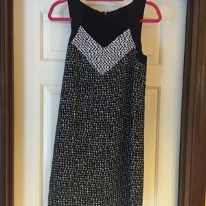 Kensie black and white shift dress